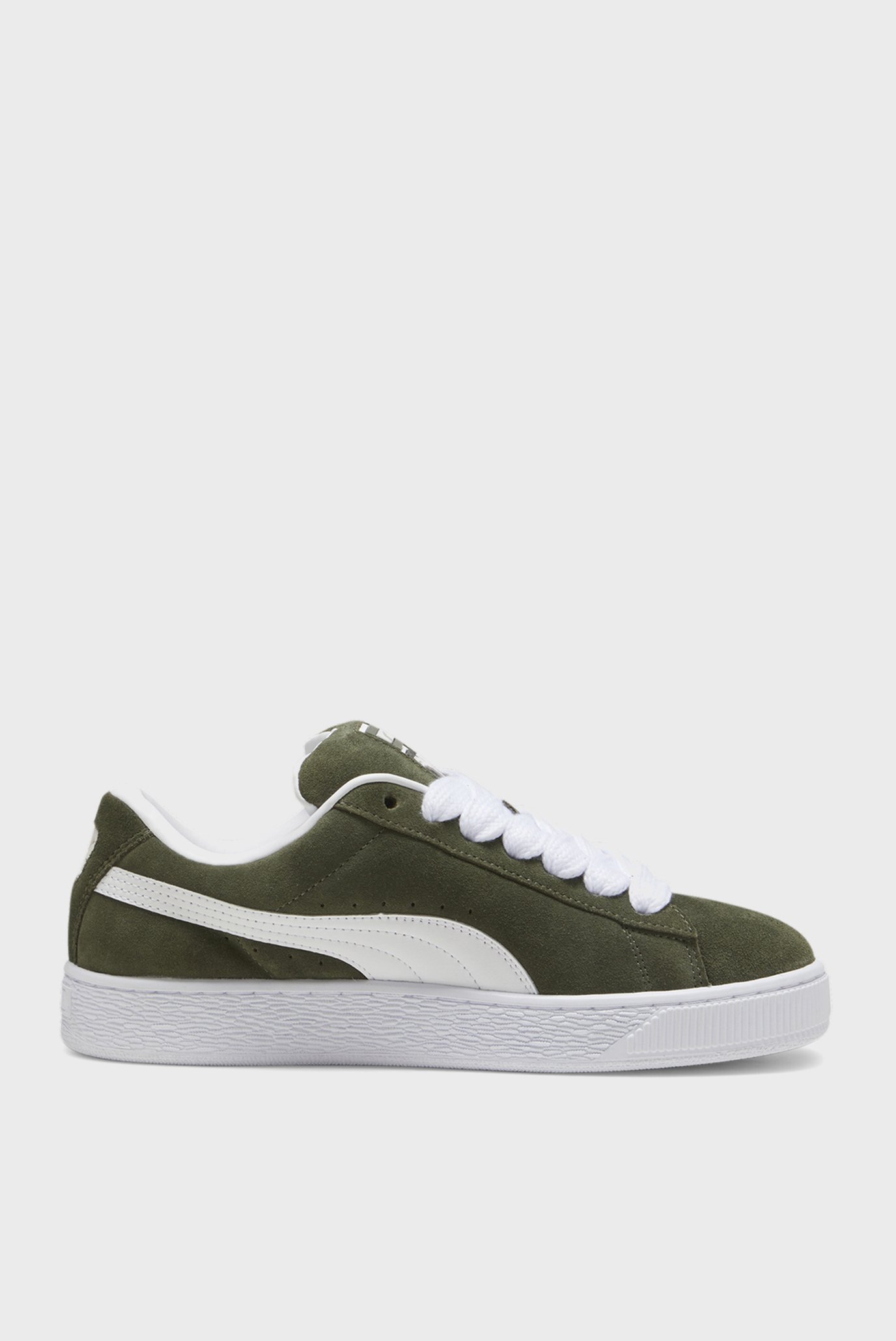 Зеленые замшевые сникерсы Suede XL Sneakers 1