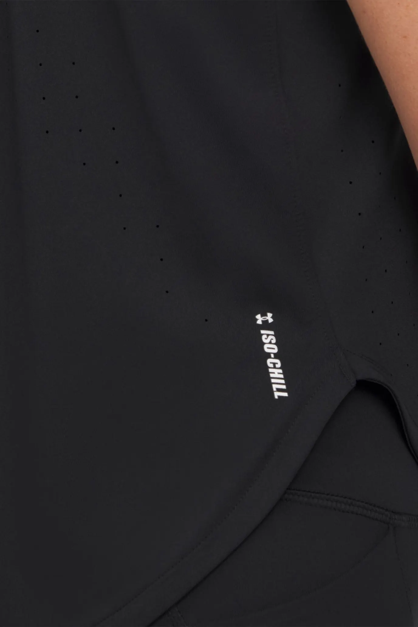 Жіноча чорна майка UA Launch Elite Tank 3