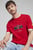 Чоловіча червона футболка Scuderia Ferrari Men's Motorsport Race Graphic Tee