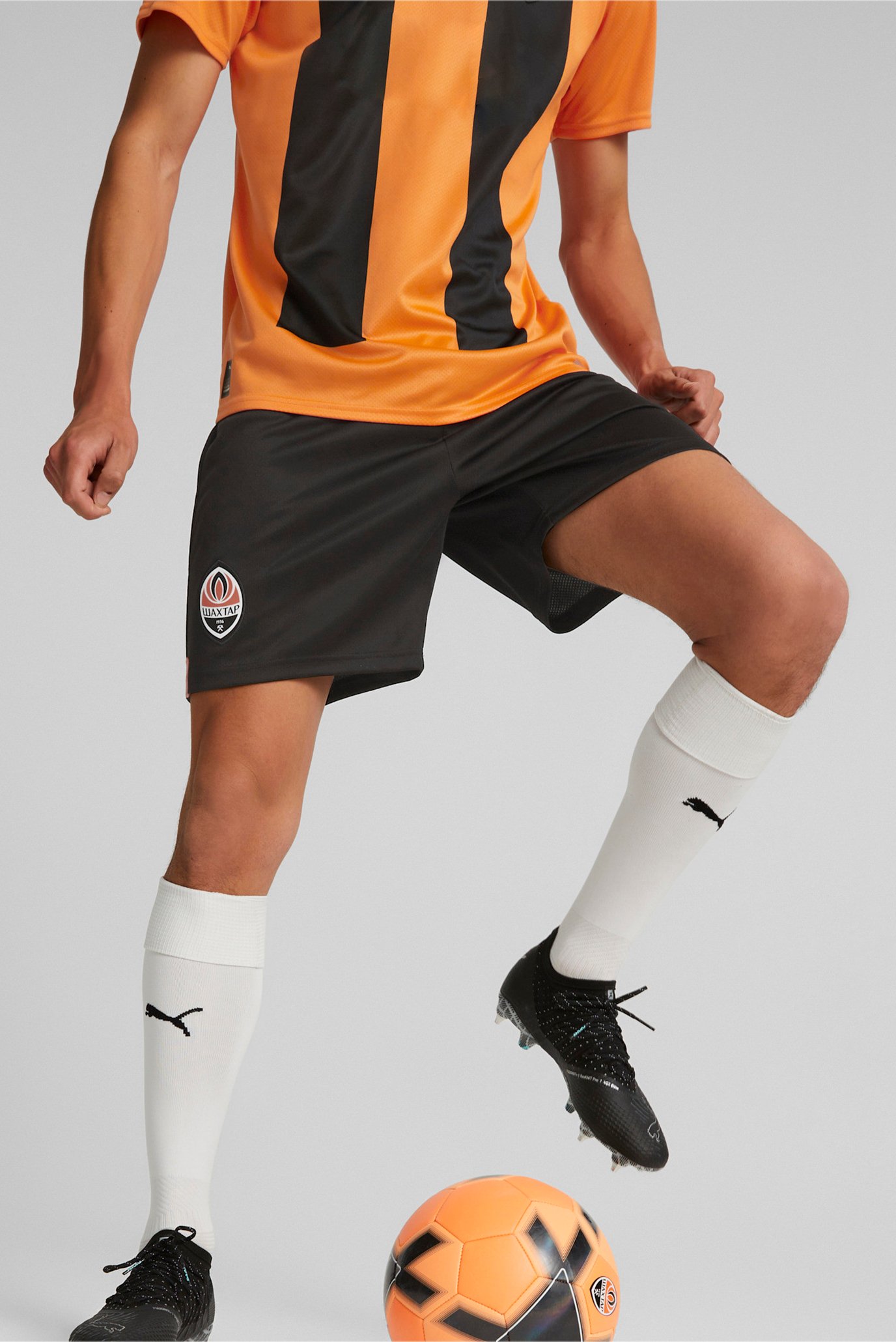 Мужские черные шорты FC Shakhtar Donetsk 22/23 Replica Shorts Men 1