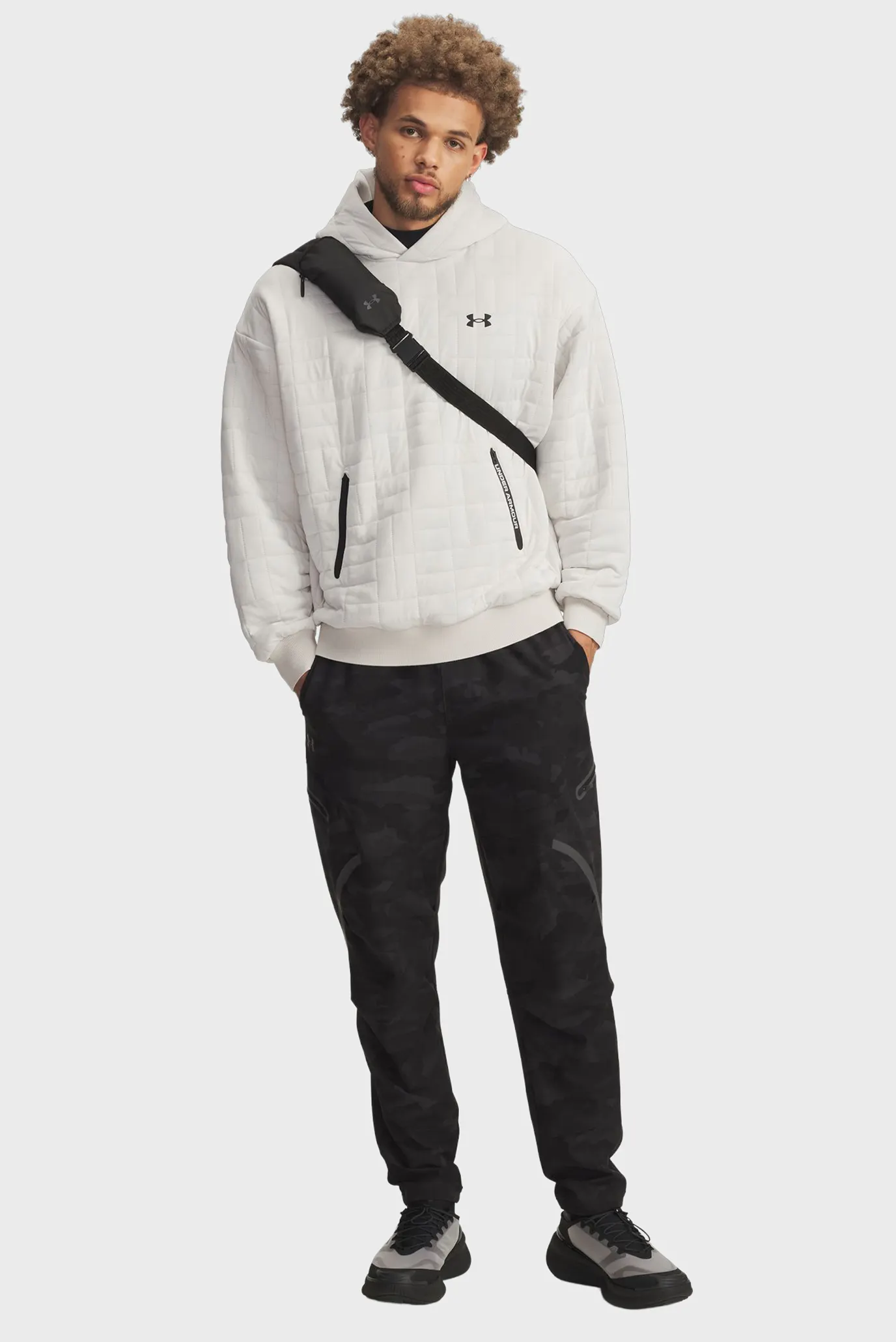 Мужские черные спортивные брюки UA Unstoppable Cargo Pant 2