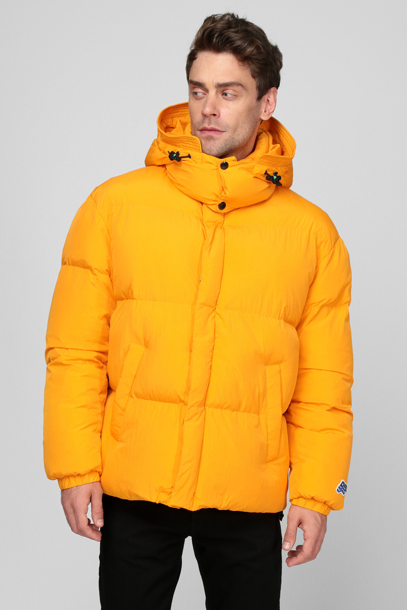 Мужская желтая куртка W-ROLF-FD 1