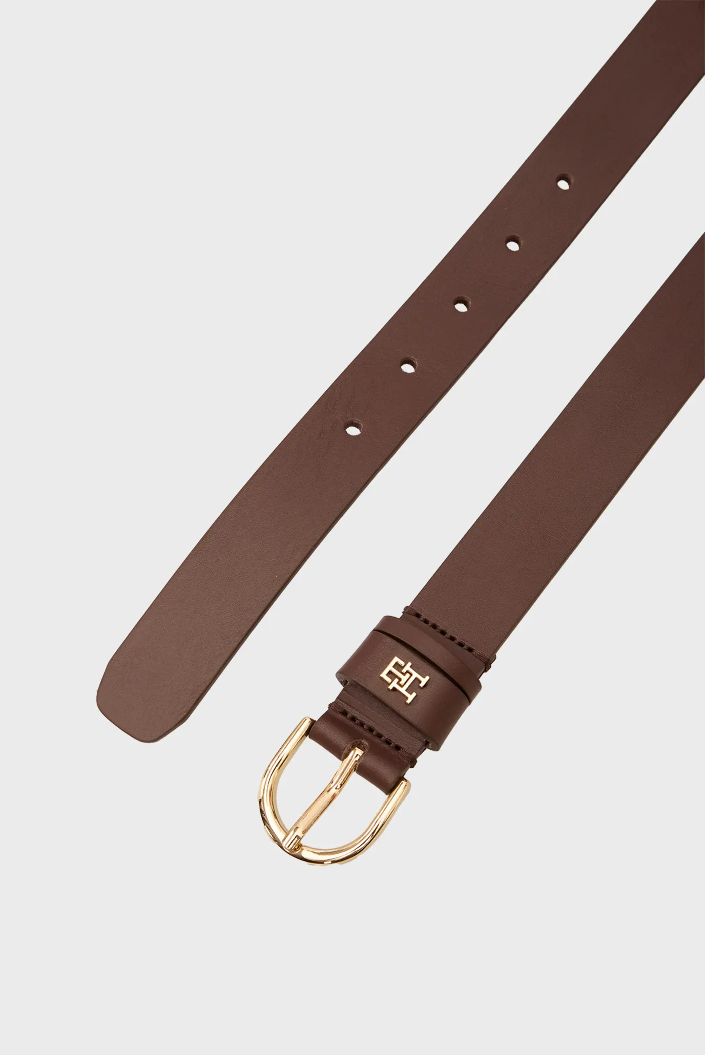 Жіночий коричневий шкіряний ремінь ESSENTIAL EFFORTLESS 2.5 3