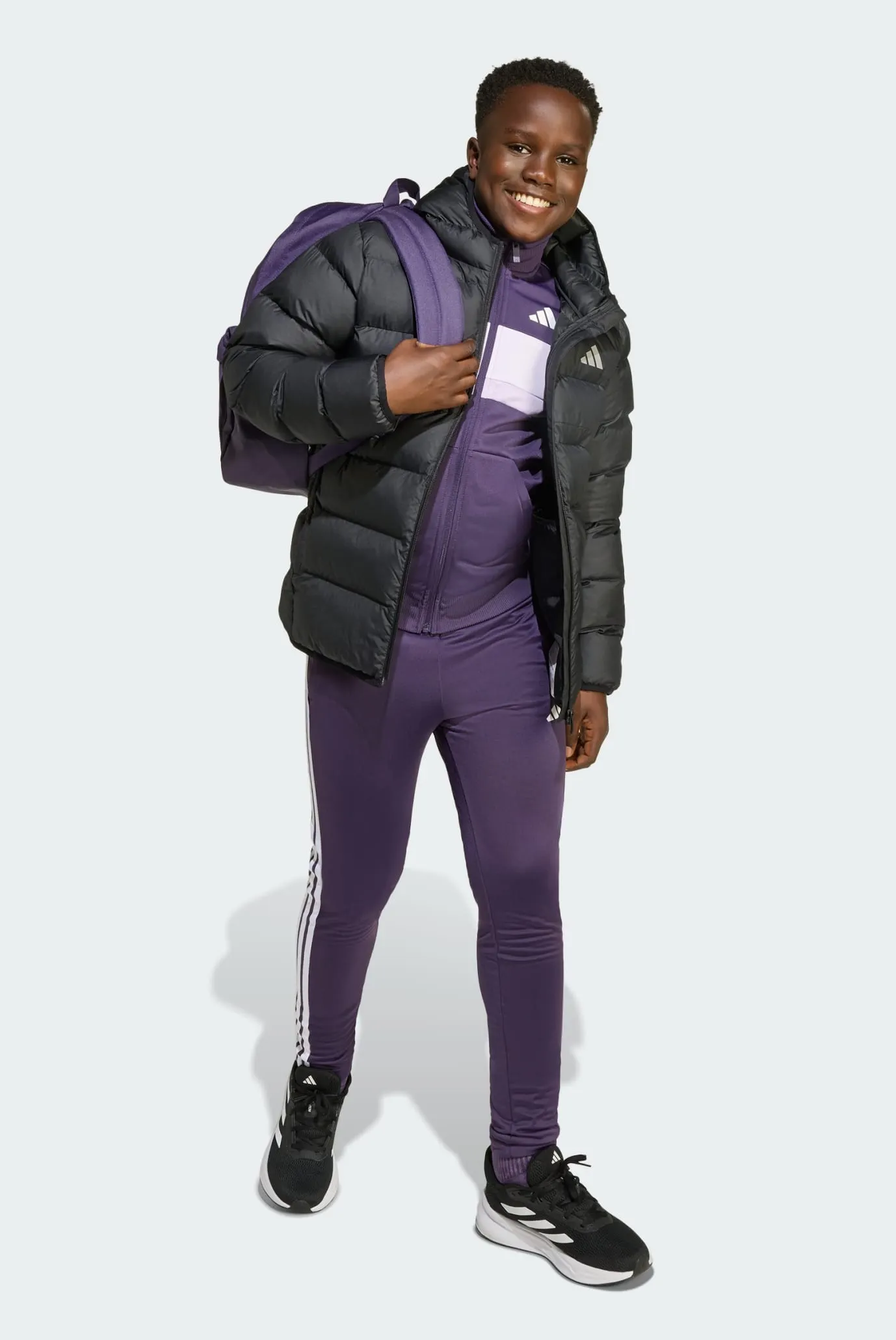 Дитяча чорна куртка Synthetic Kids 3