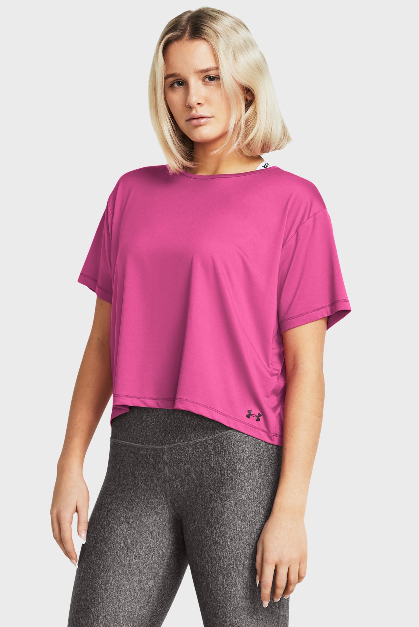 Женская розовая футболка Motion SS 1