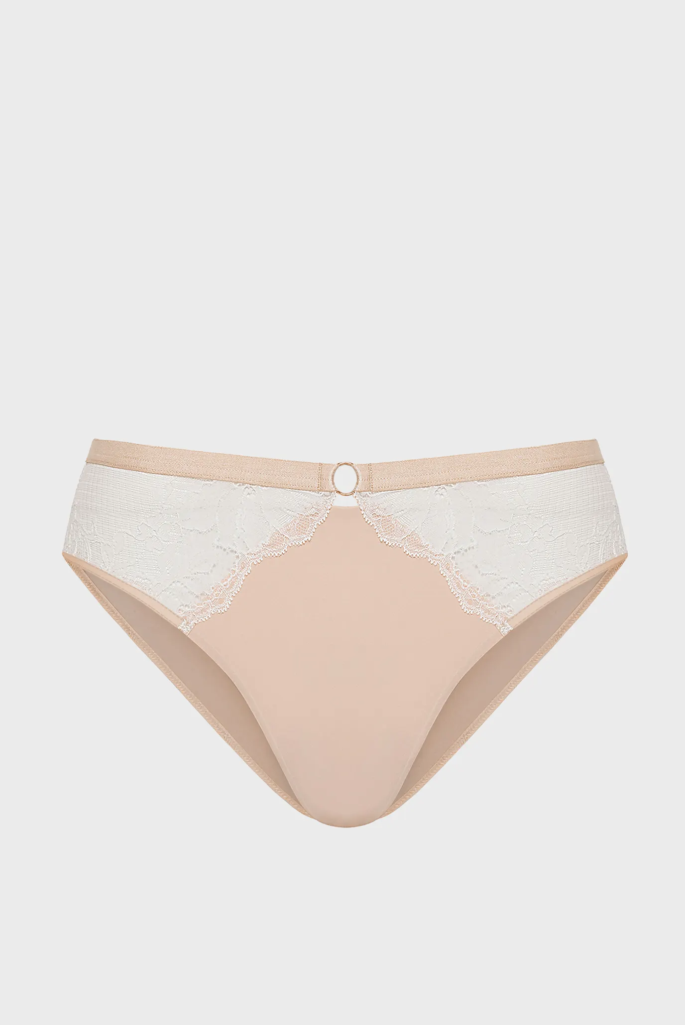 Жіночі бежеві трусики 6