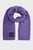 Женский фиолетовый шарф