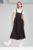 Жіночий чорний сарафан DOWNTOWN Dungaree Dress Women