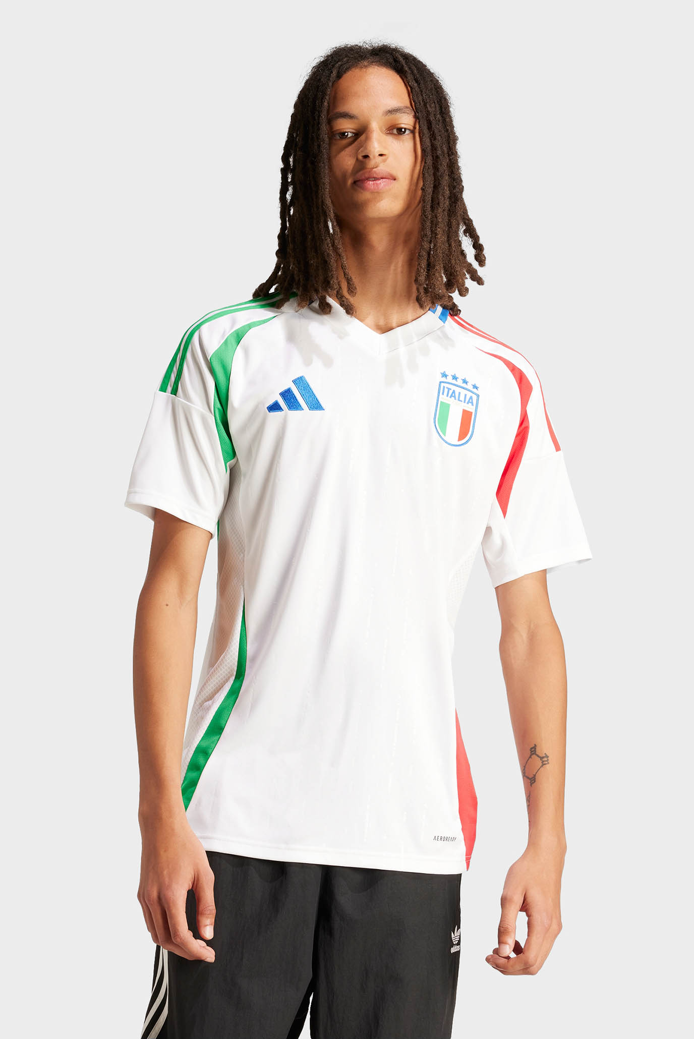 Мужская белая футболка Italy 24 1