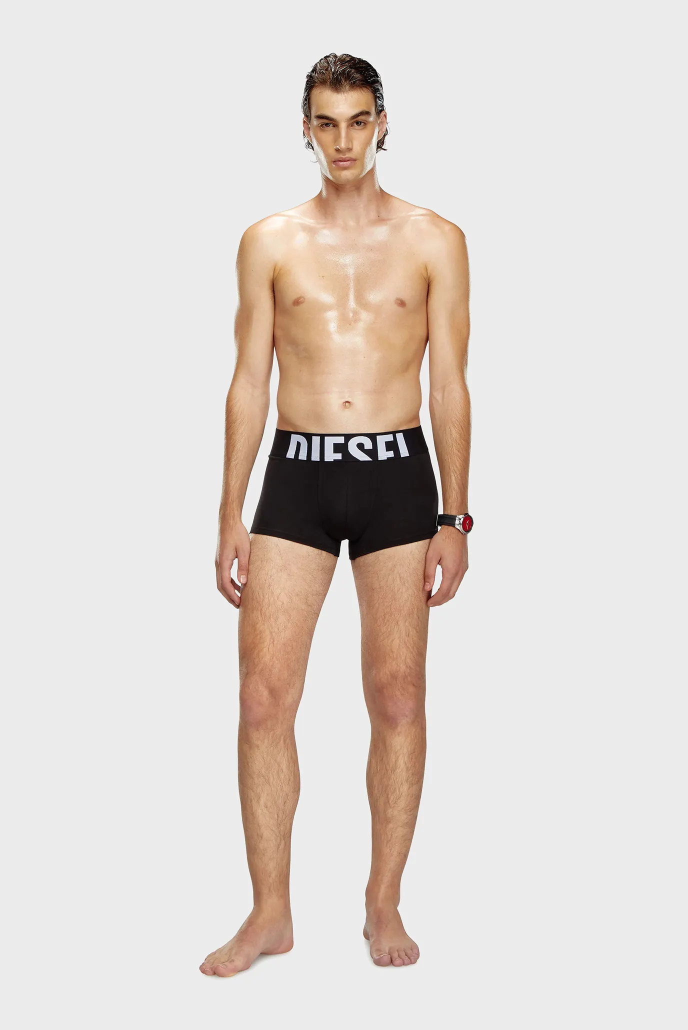 Чоловічі чорні боксери (3 шт) UMBX-DAMIEN 4