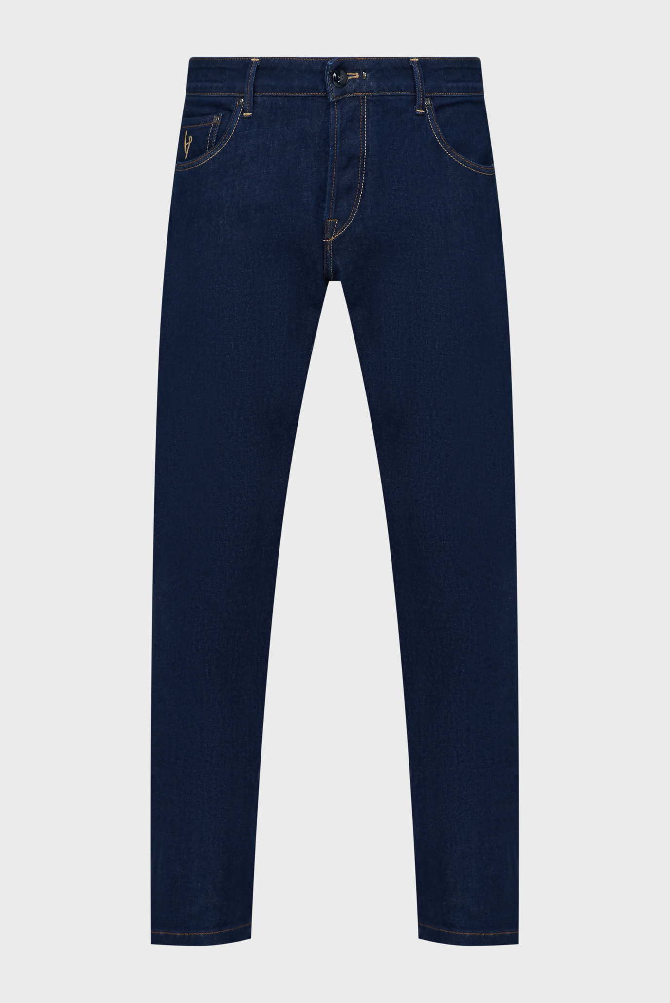 Мужские темно-синие джинсы 1