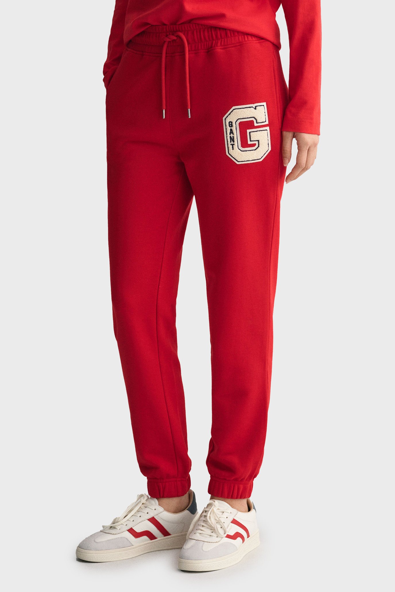 Жіночі червоні спортивні штани REG G 1