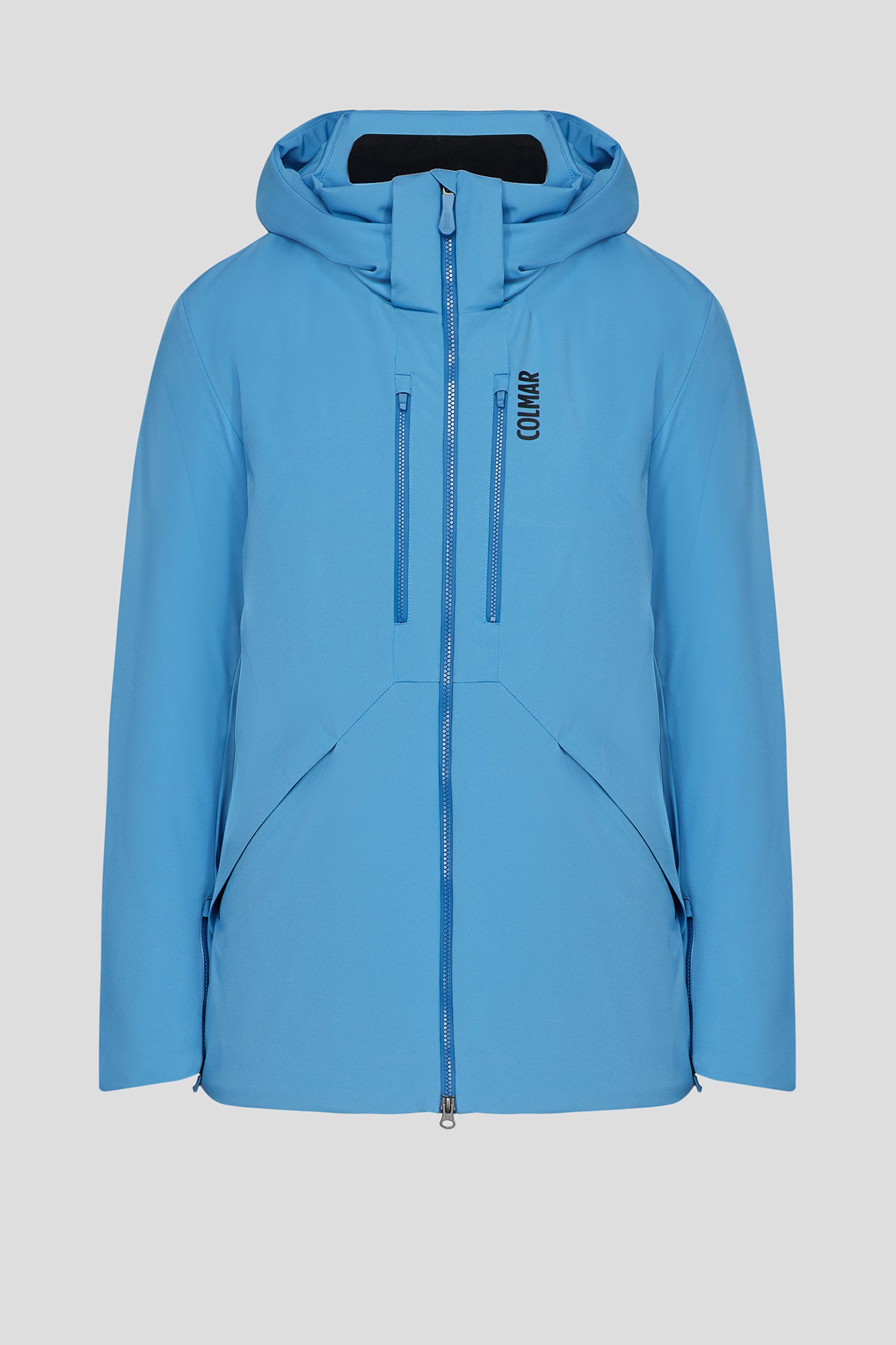 Мужская голубая лыжная куртка 1