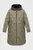 Женская оливковая куртка