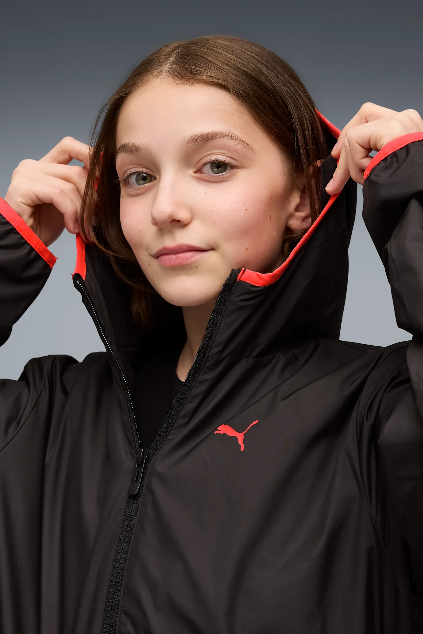 Дитяча чорна вітровка Fleece Lined Windbreaker Youth 6