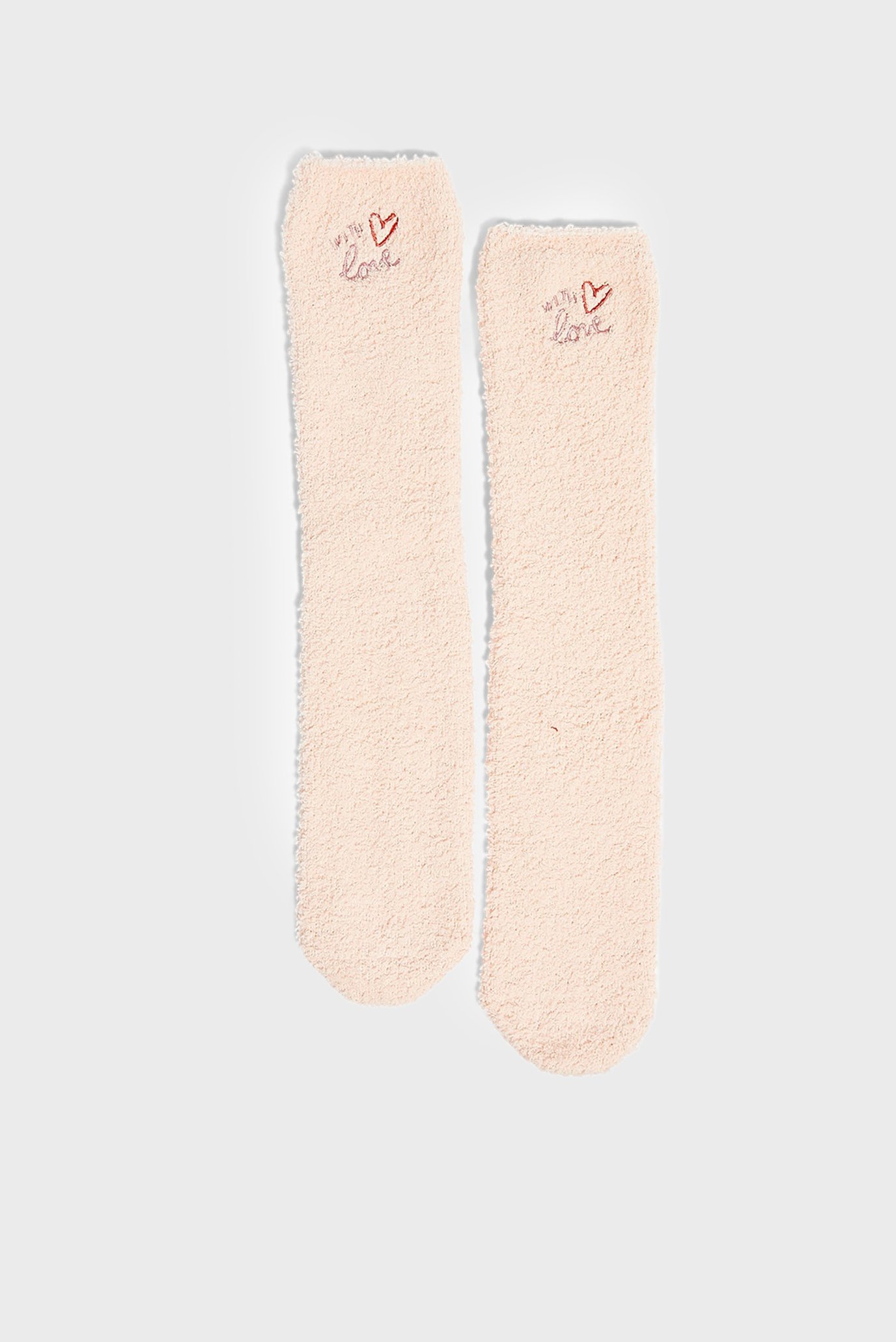Женские розовые носки NOEL BOX SILVER 1