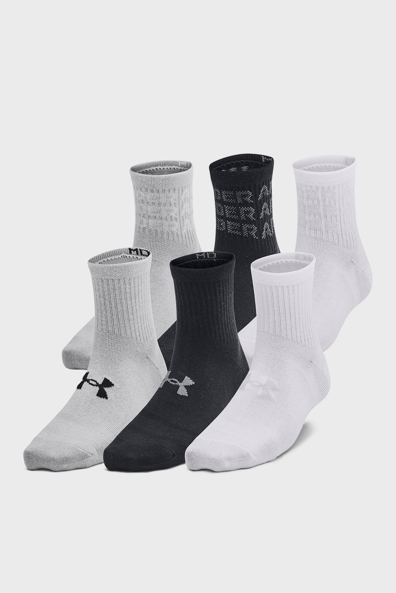 Детские носки (6 пар) Yth UA Essential 6pk Qtr Разноцветный 31.5-36.5 Under Armour 1387060-001 Детские носки (6 пар) Yth UA Essential 6pk Qtr Разноцветный 31.5-36.5 Under Armour 1387060-001
