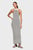 Женское платье в полоску CROCHET STP MIDI SWT