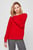 Жіночий червоний светр TH