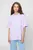 Женская сиреневая футболка