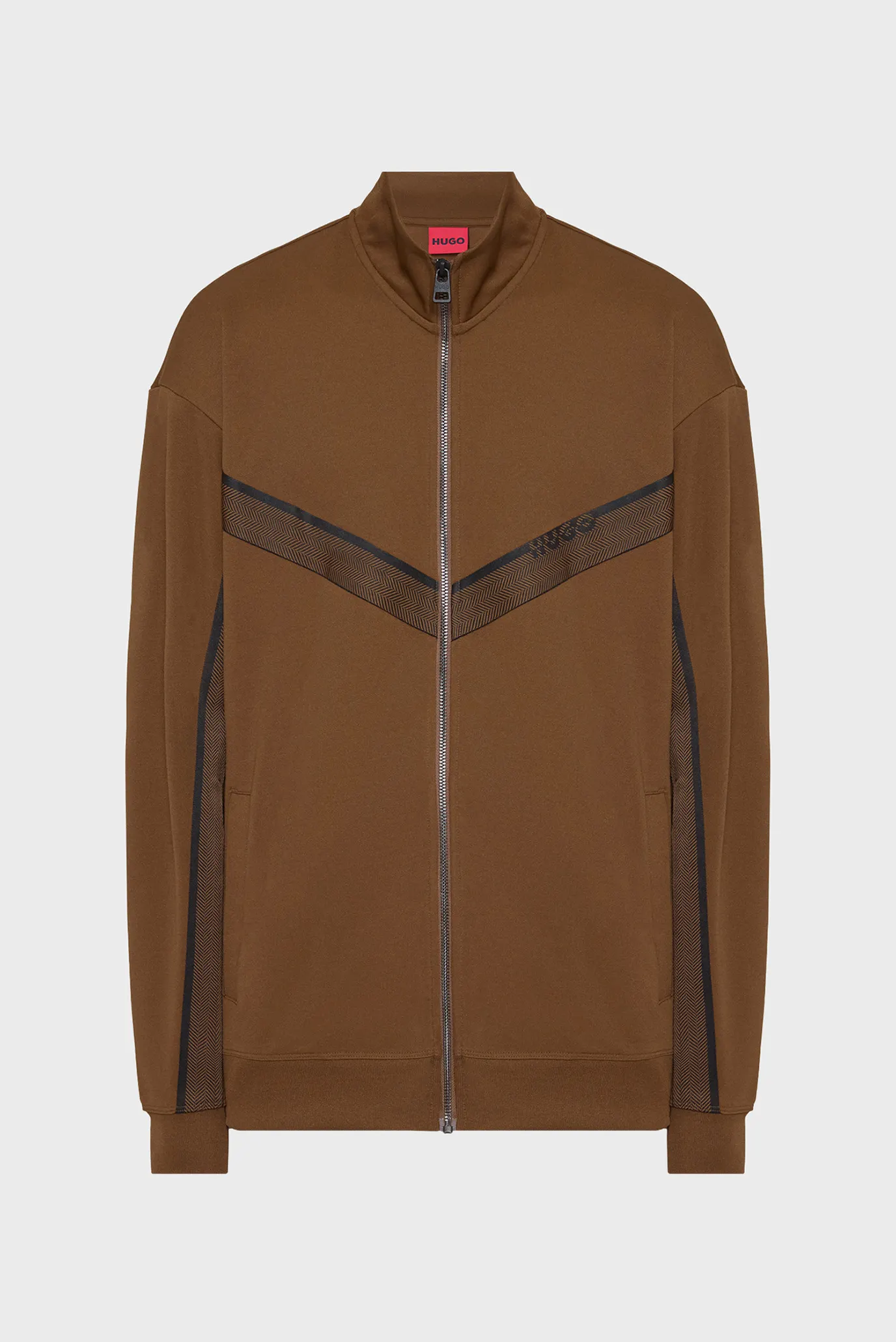 Чоловіча оливкова спортивна кофта 5