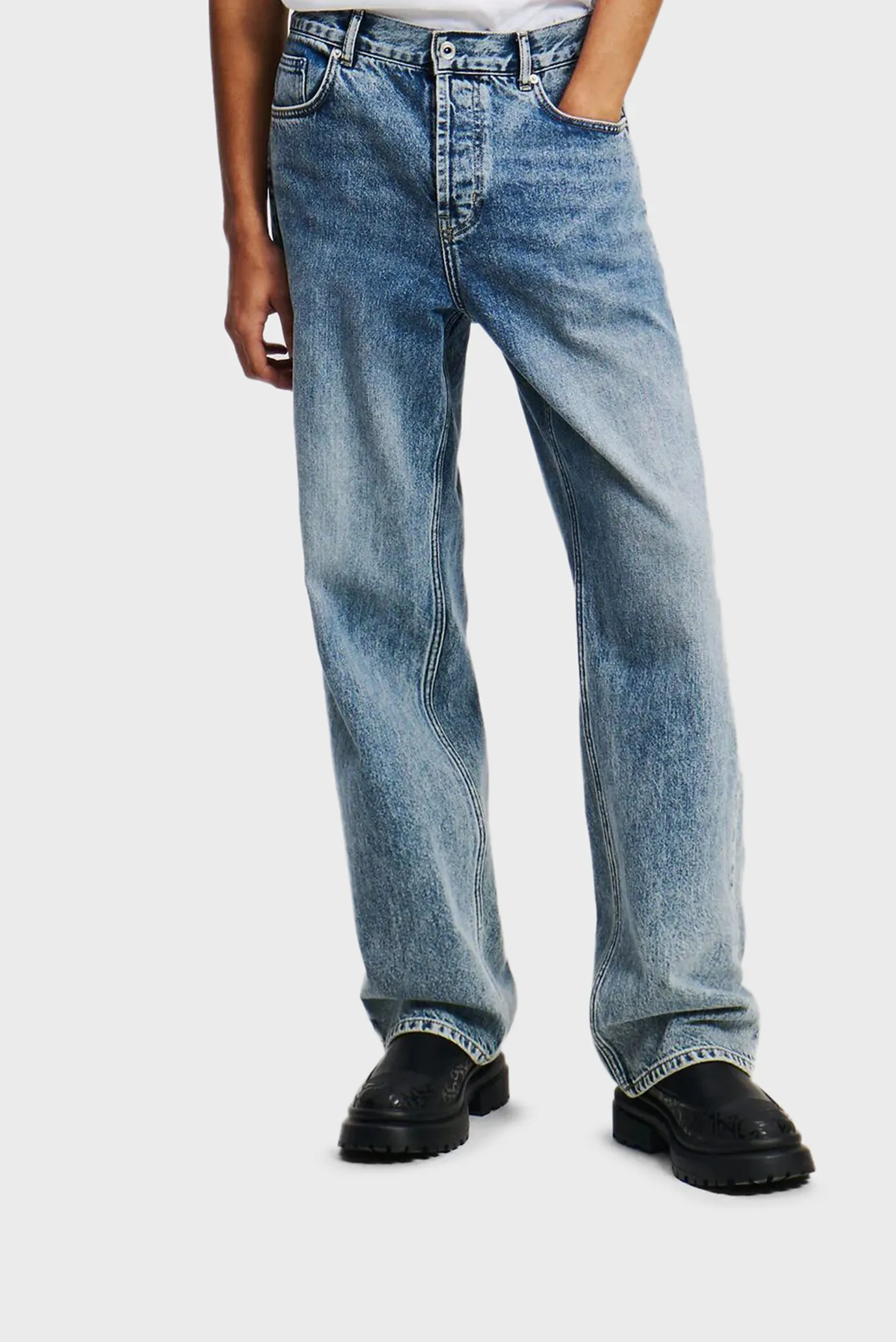 Чоловічі сині джинси KLJ RELAXED DENIM 1