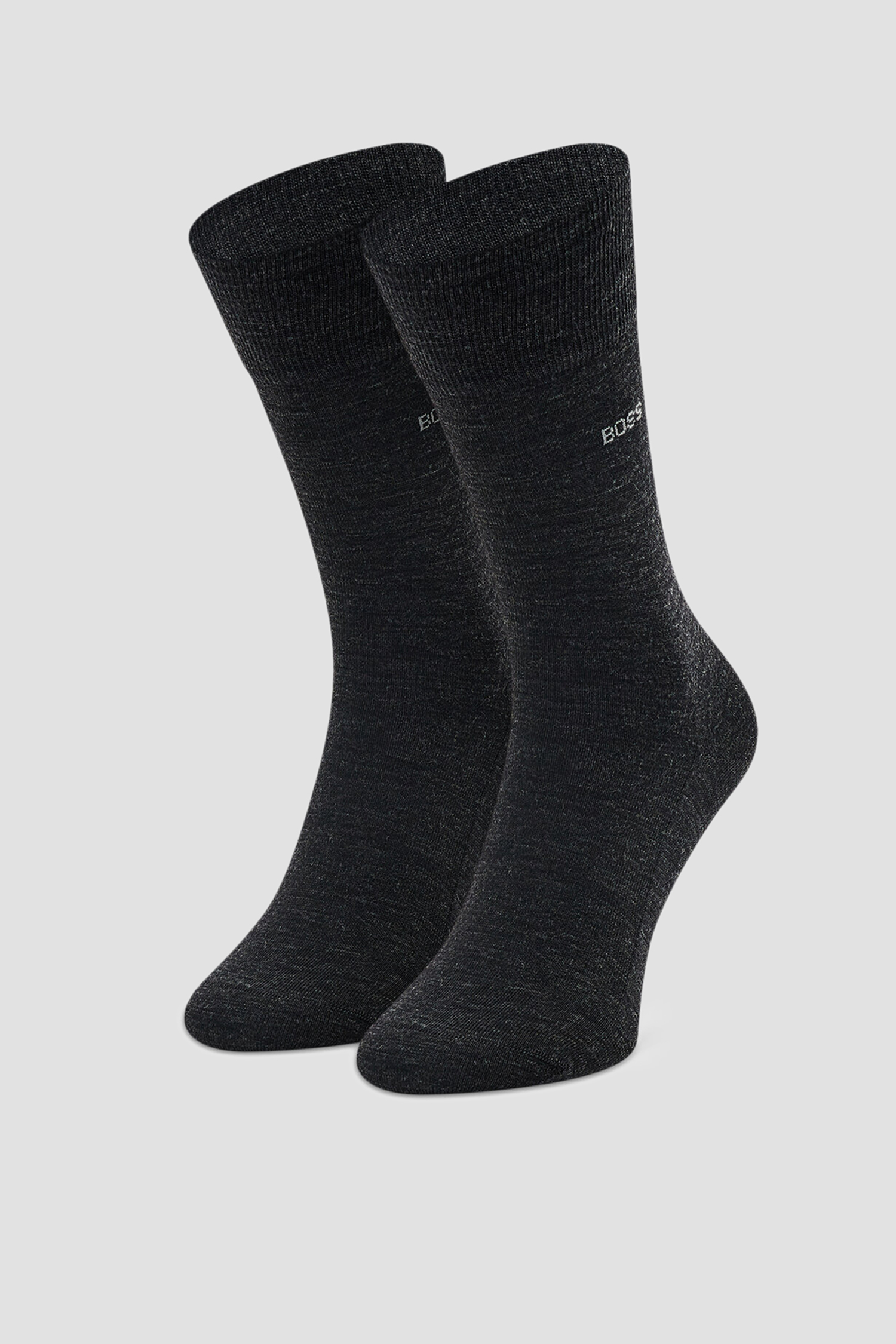 Чоловічі сірі вовняні шкарпетки 1