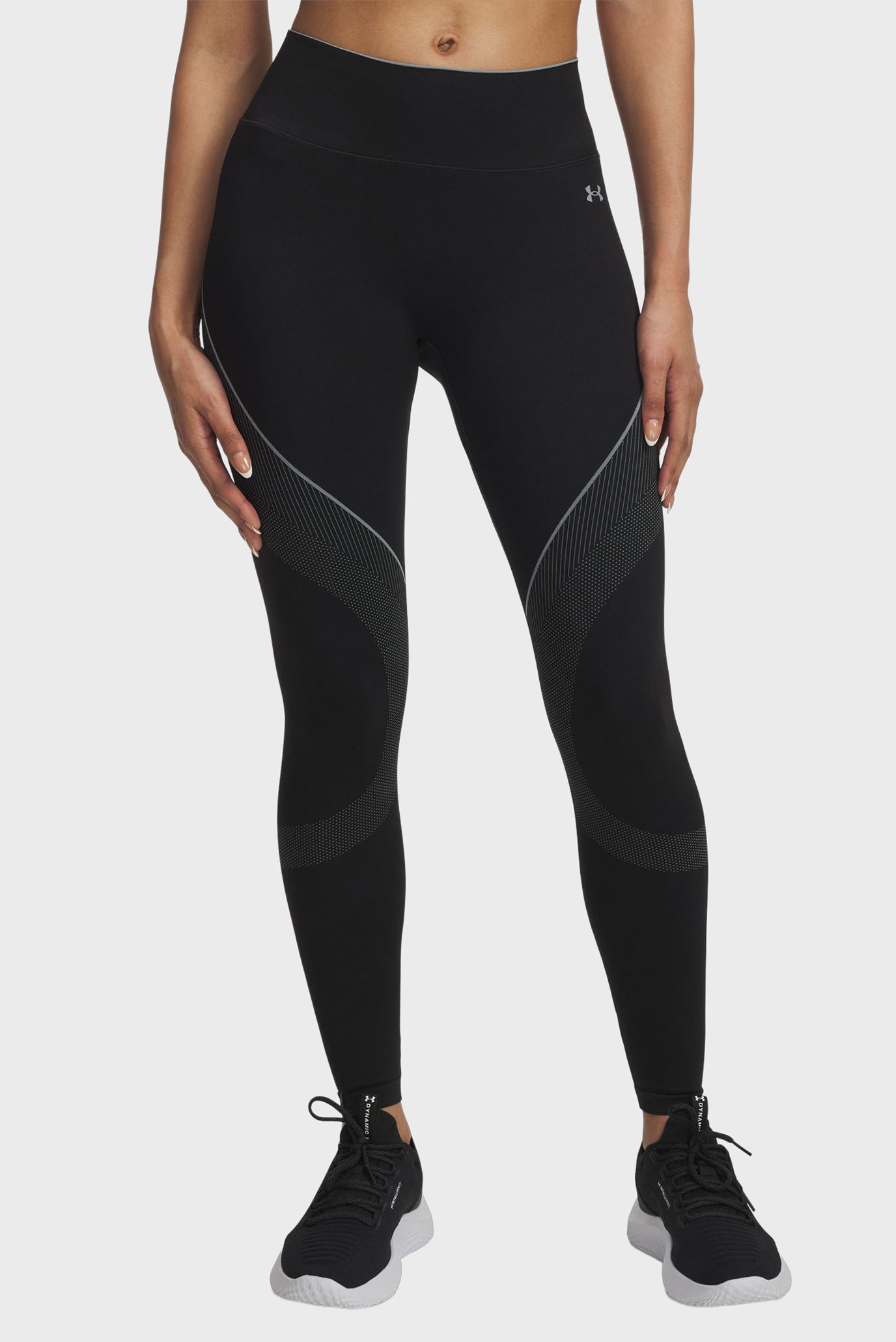 Женские черные тайтсы UA Vanish Seamless Legging Черный L Under Armour 6000646-001 Женские черные тайтсы UA Vanish Seamless Legging Черный L Under Armour 6000646-001