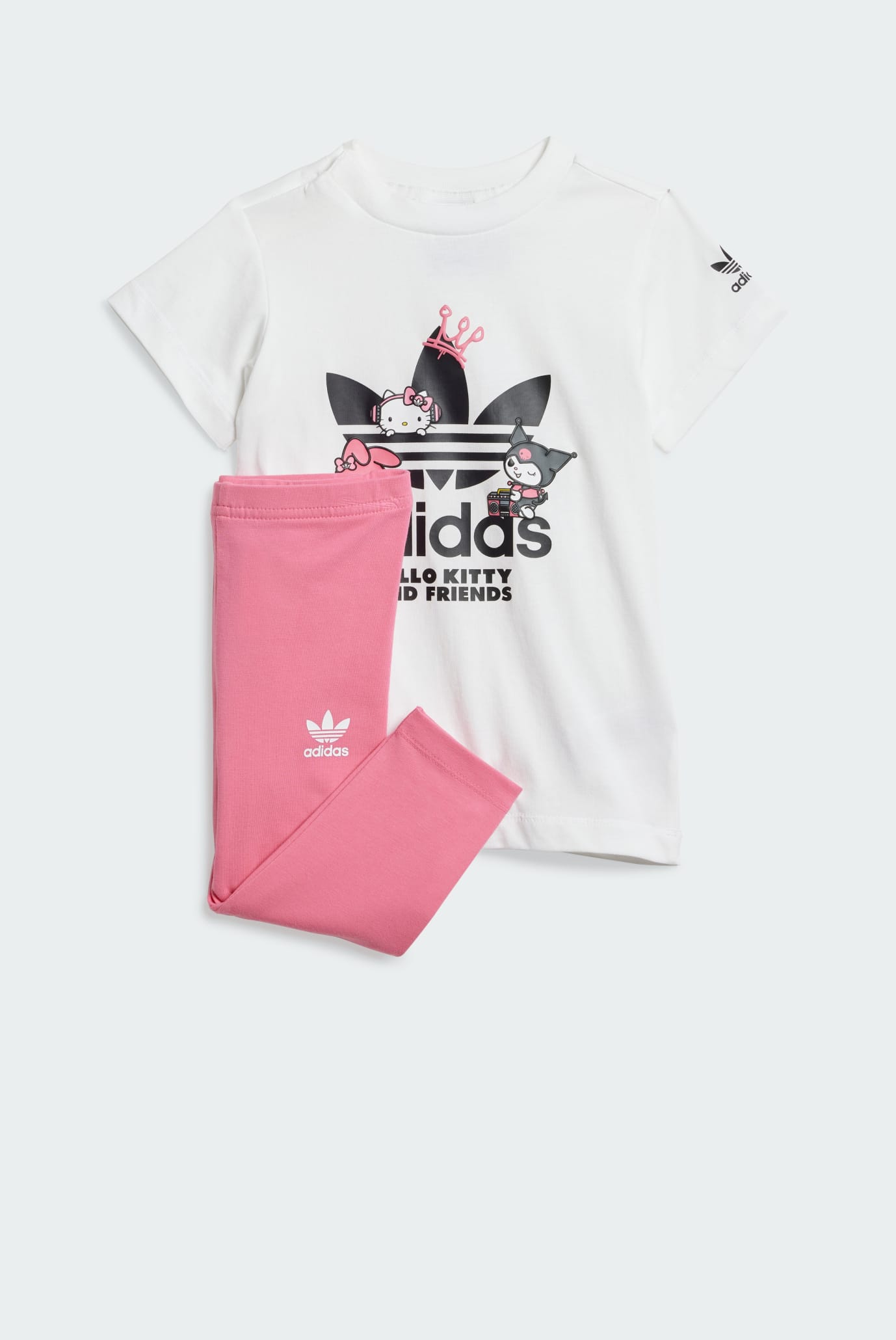 Детский комплект одежды (платье, леггинсы) adidas Originals x Hello Kitty 1