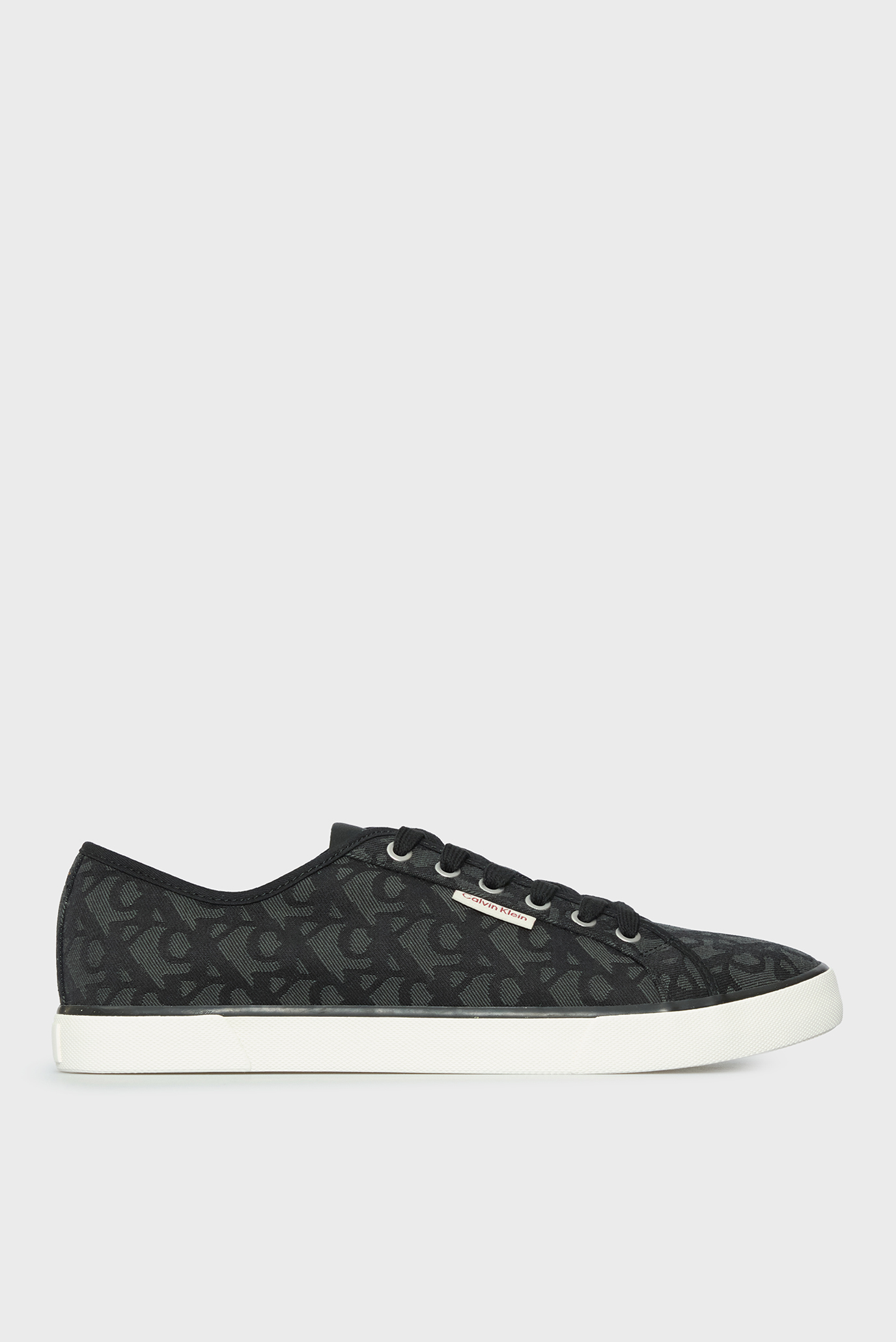 Мужские черные кеды с узором ESS VULC LOW Черный 41 Calvin Klein Jeans YM0YM01368 Мужские черные кеды с узором ESS VULC LOW Черный 41 Calvin Klein Jeans YM0YM01368