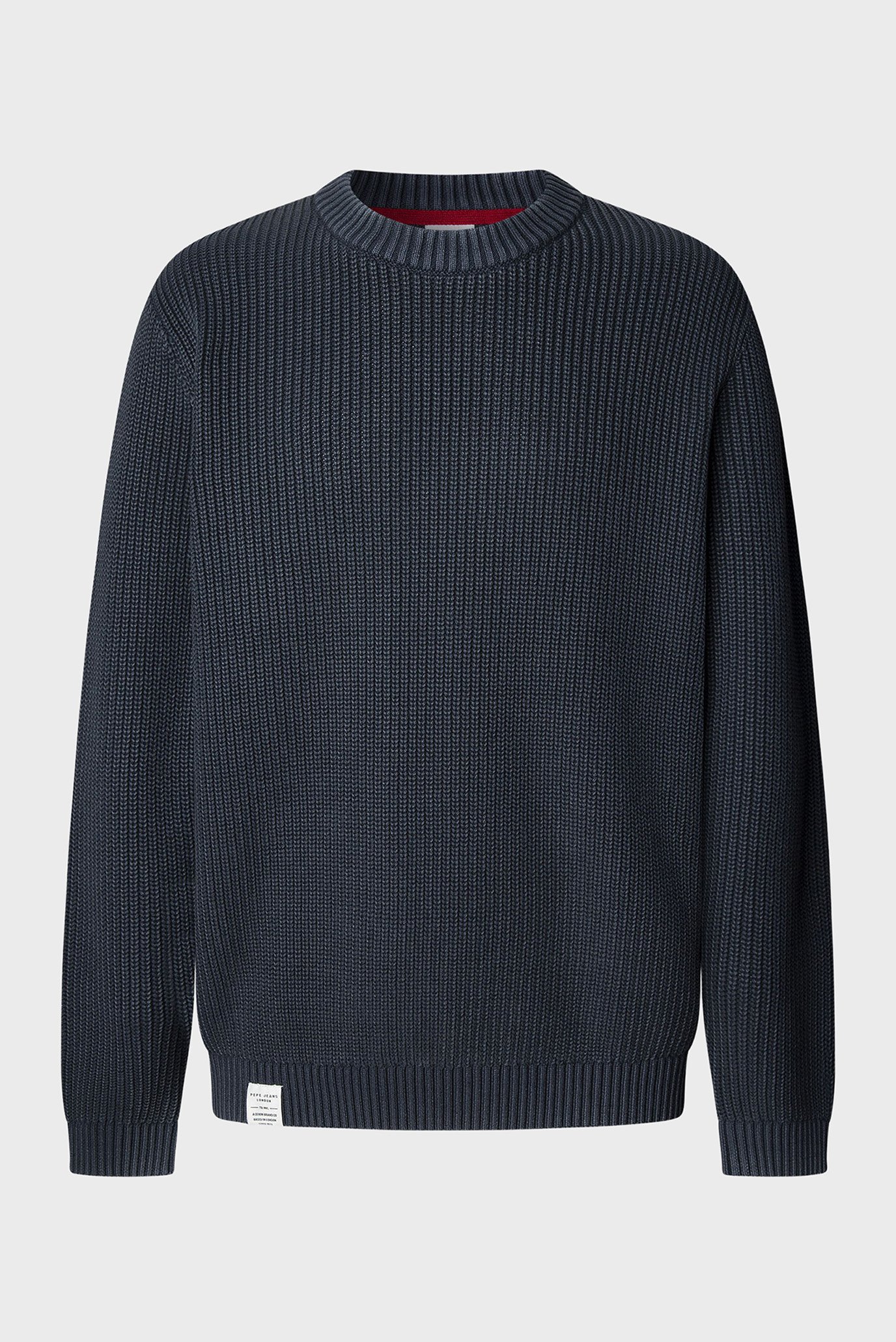 Мужской темно-синий джемпер PARKER CREW Синий L Pepe Jeans PM7000022 Мужской темно-синий джемпер PARKER CREW Синий L Pepe Jeans PM7000022