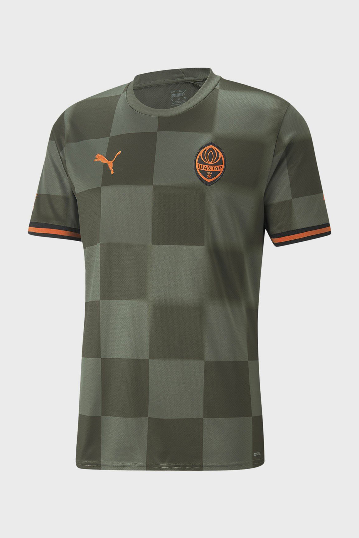 Мужская зеленая футболка FC Shakhtar Donetsk Away 22/23 Replica Jersey Men 1