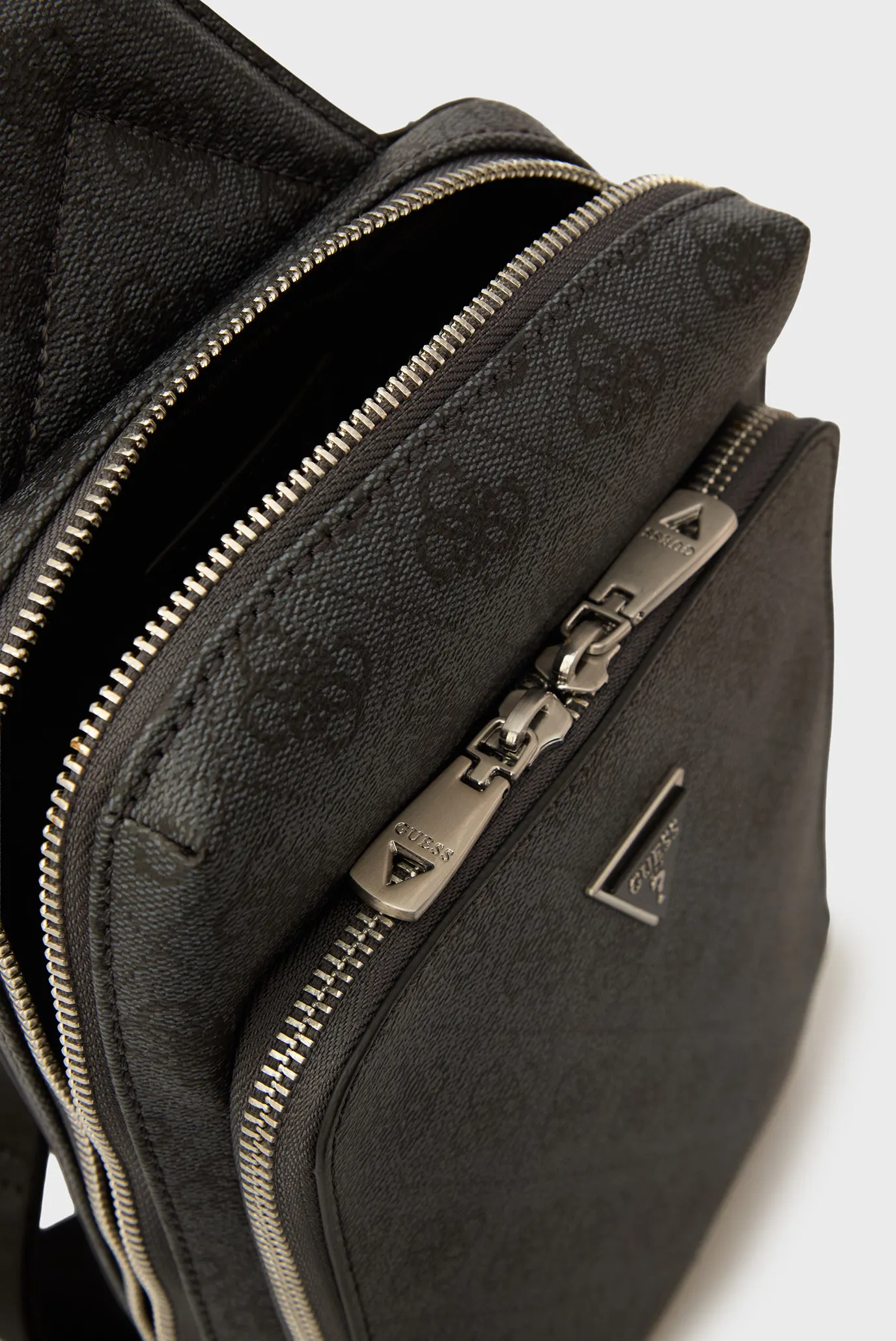 Чоловіча темно-сіра сумка з візерунком MILANO 2