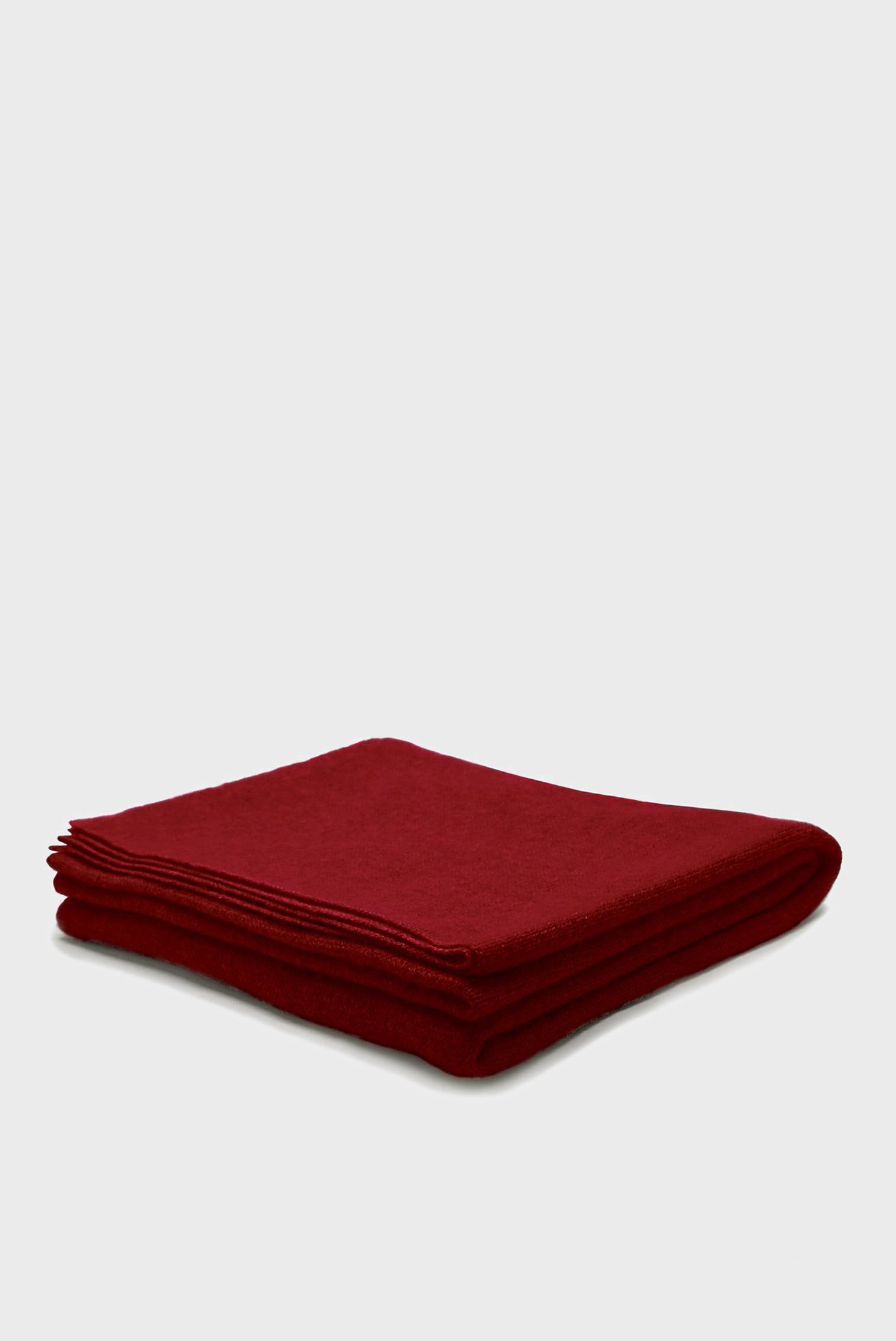 Женский красный кашемировый шарф 1