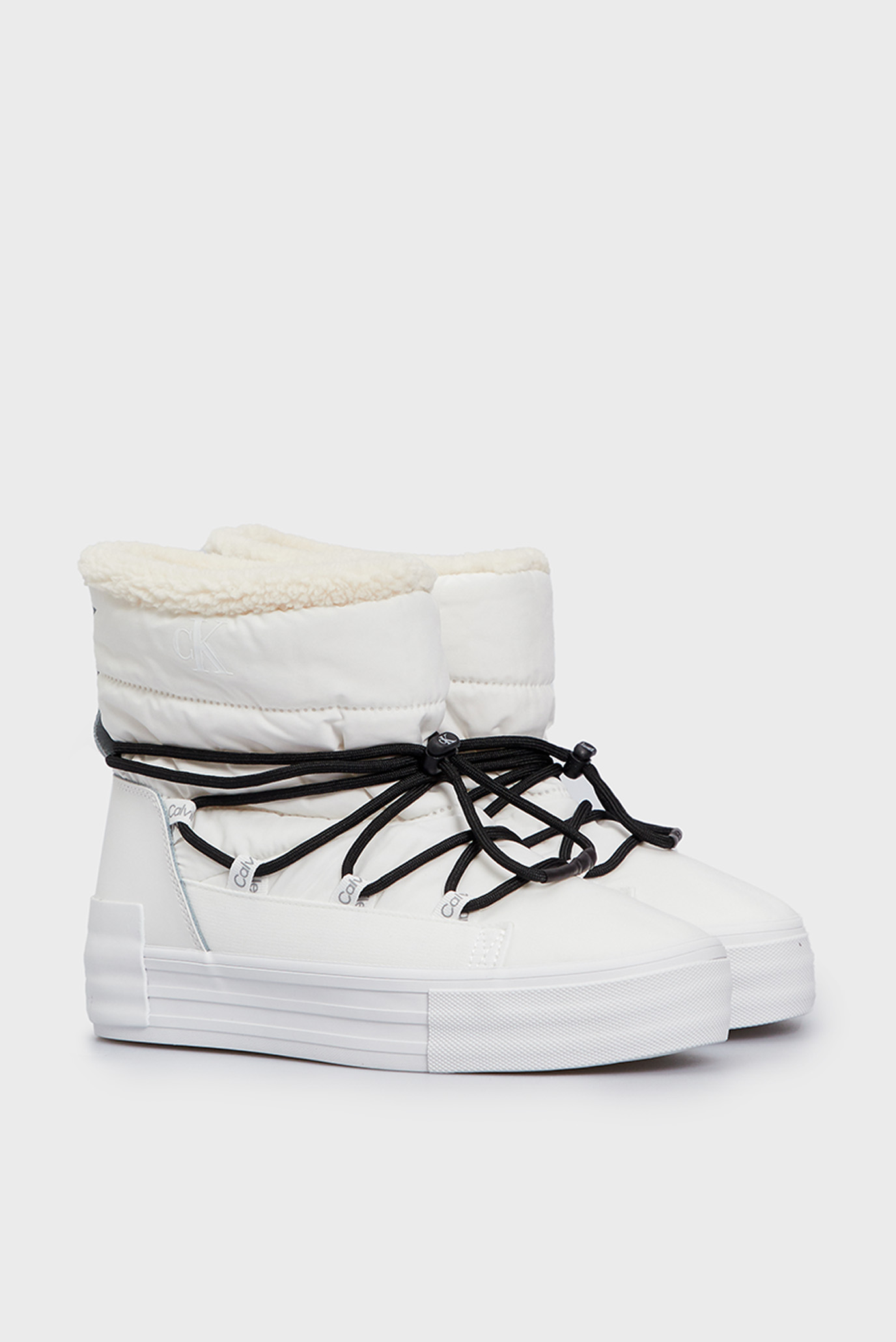 Жіночі білі дутики BOLD VULC FLATF SNOW BOOT WN Calvin Klein Jeans