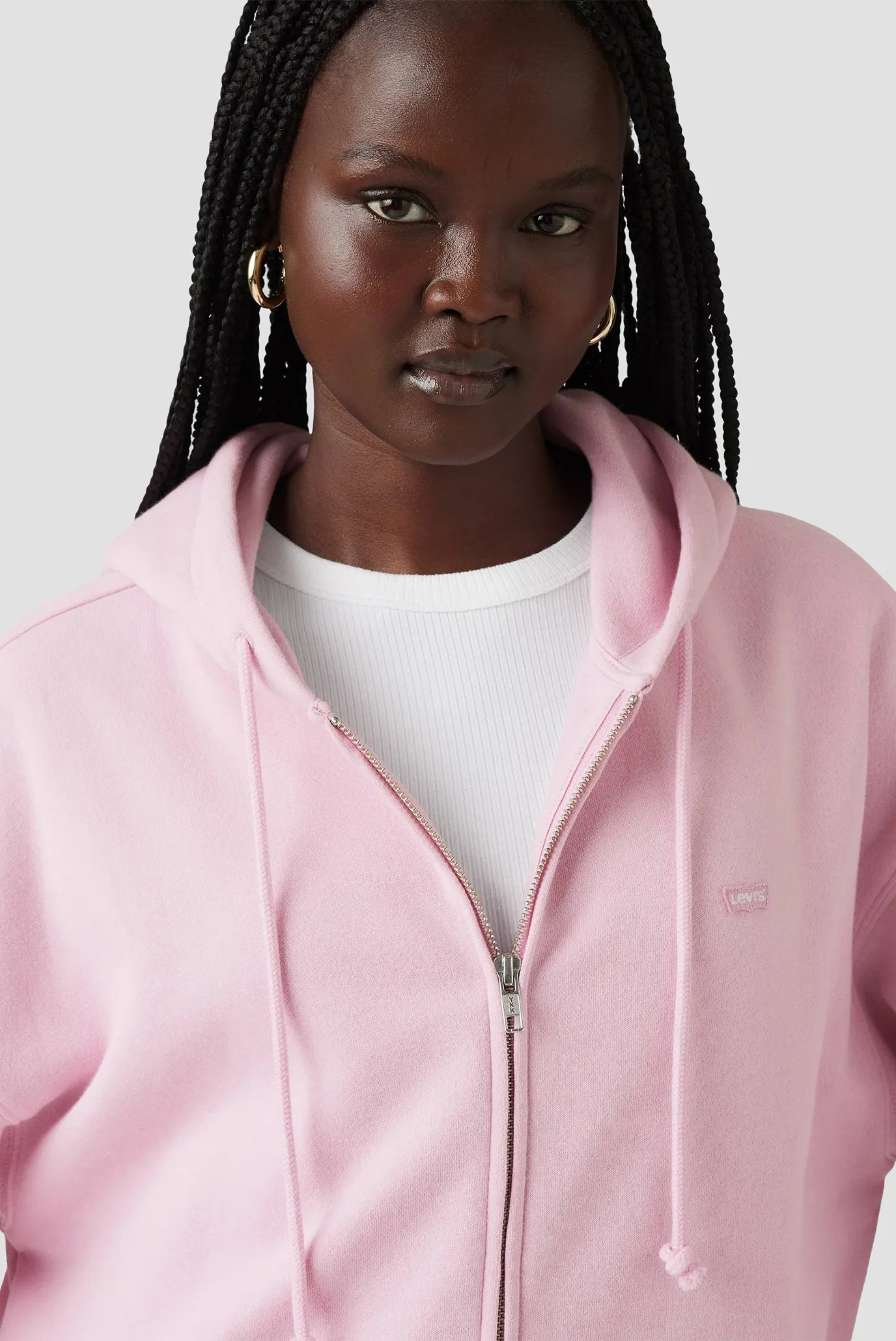 Женское розовое худи Levi's® A5945;0025 — MD-Fashion
