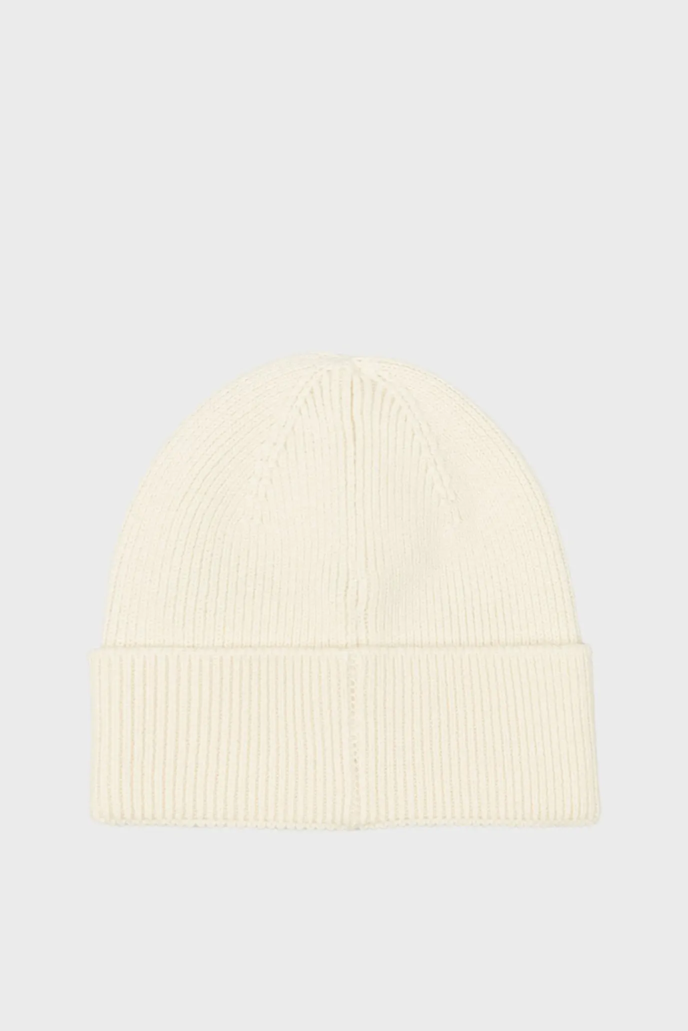 Біла вовняна шапка K-CODER-FULLY 2