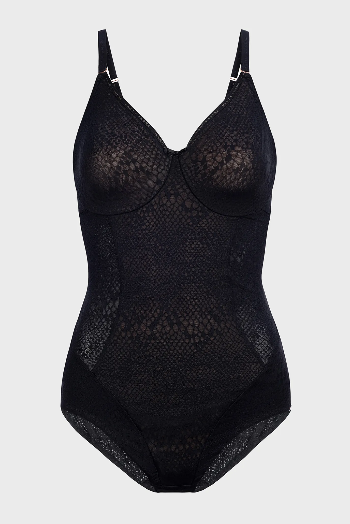 Жіночий чорний комбідрес 7