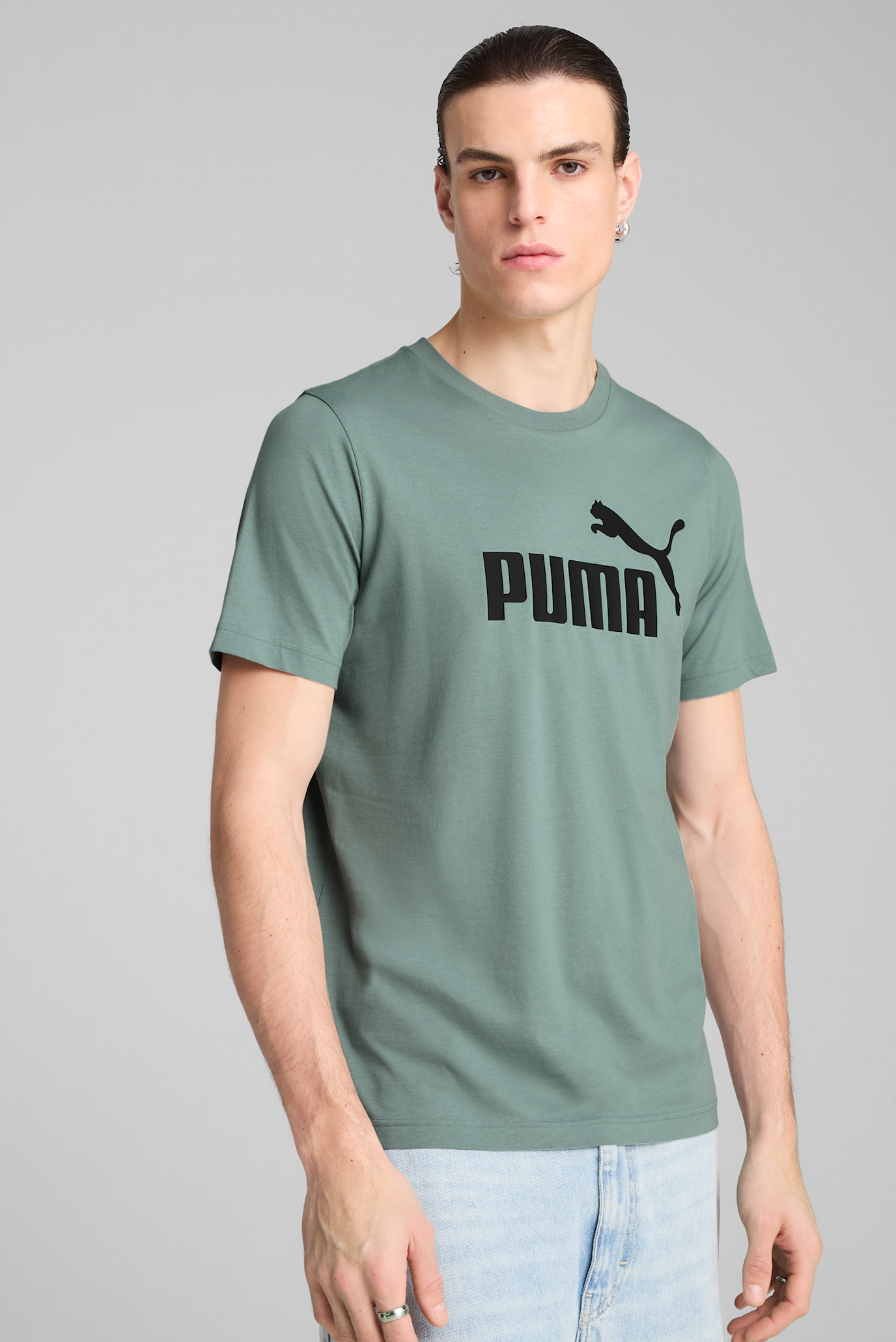 Чоловіча м'ятна футболка ESS No. 1 Logo Tee Men 1