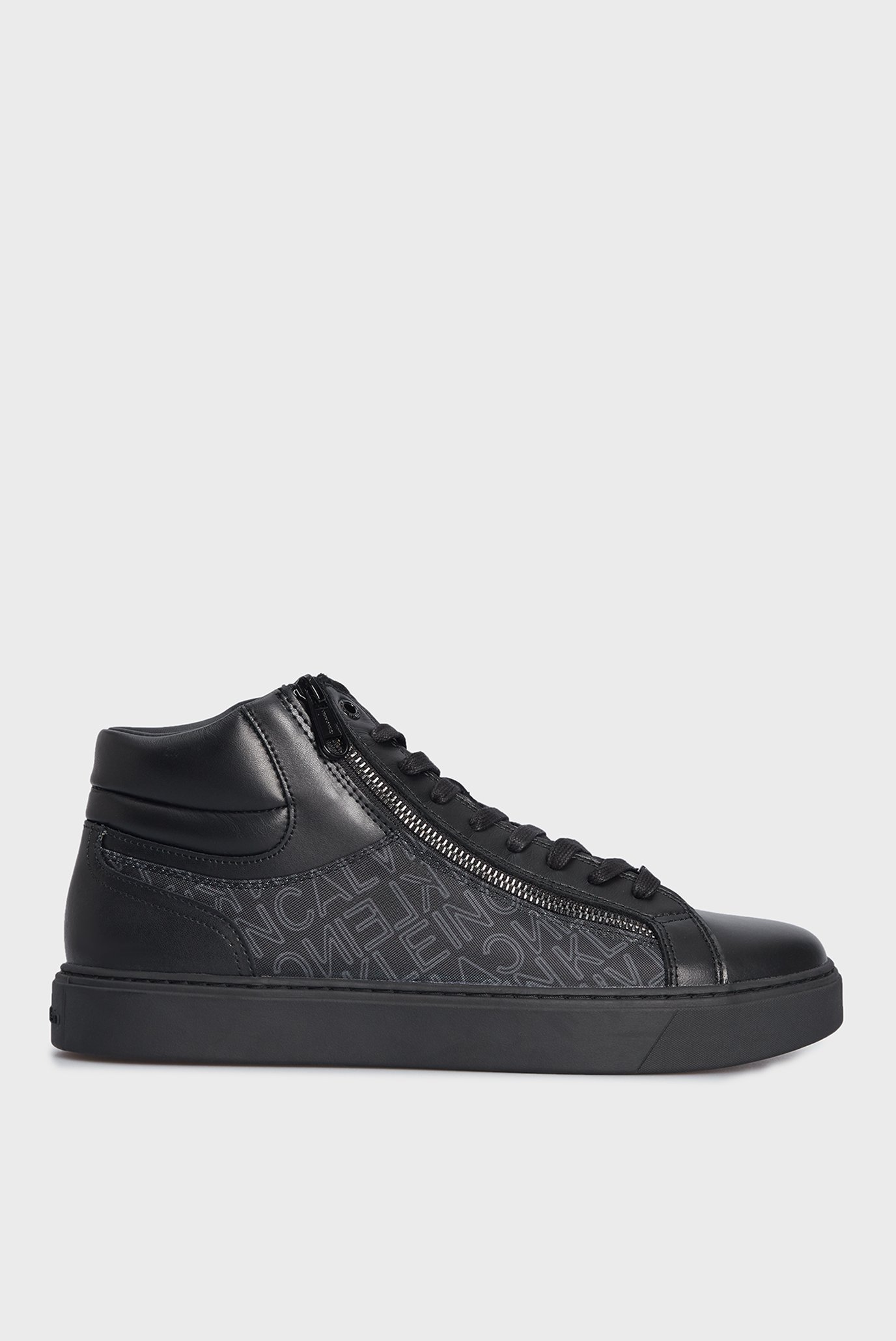 Мужские черные хайтопы HIGH TOP LACE UP W/ZIP MONO 1