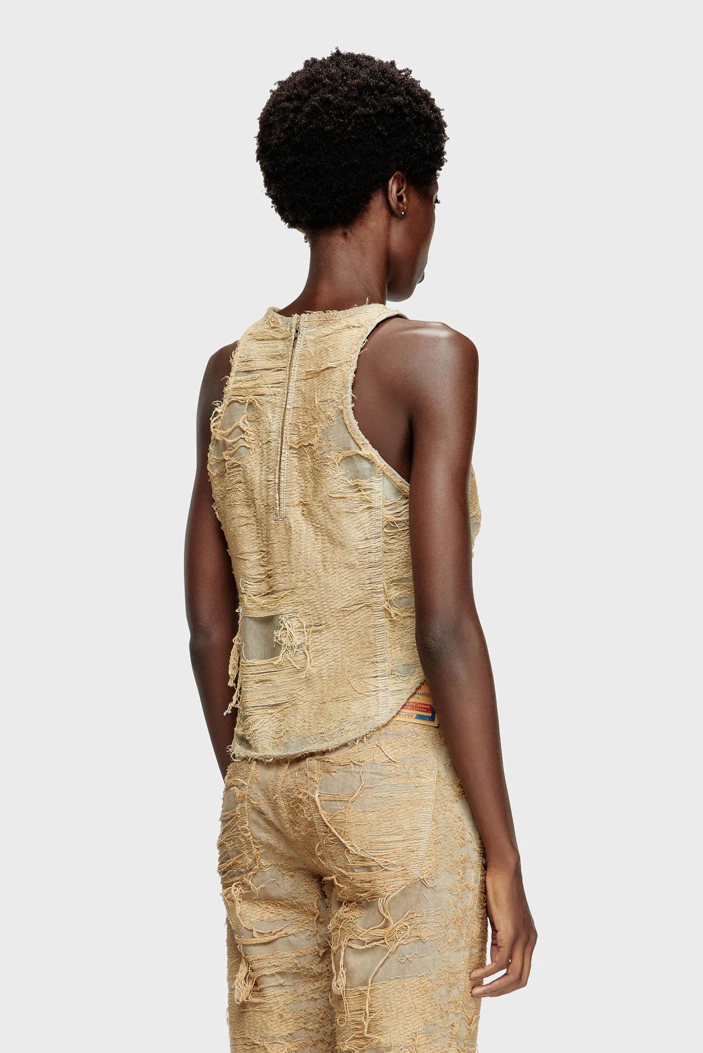 Жіночий бежевий топ DE-ASTRO-FSG 3