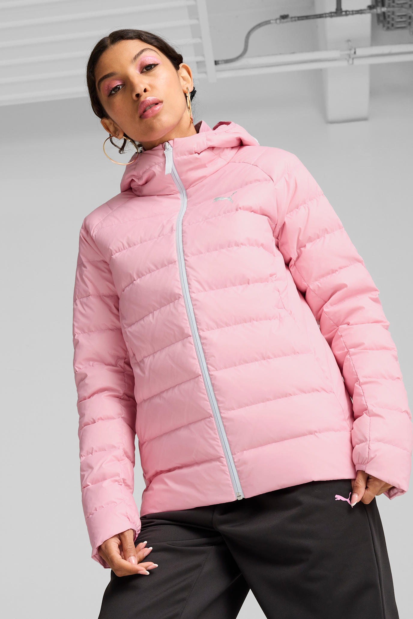 Женский розовый пуховик PackLITE Down Jacket Women 1