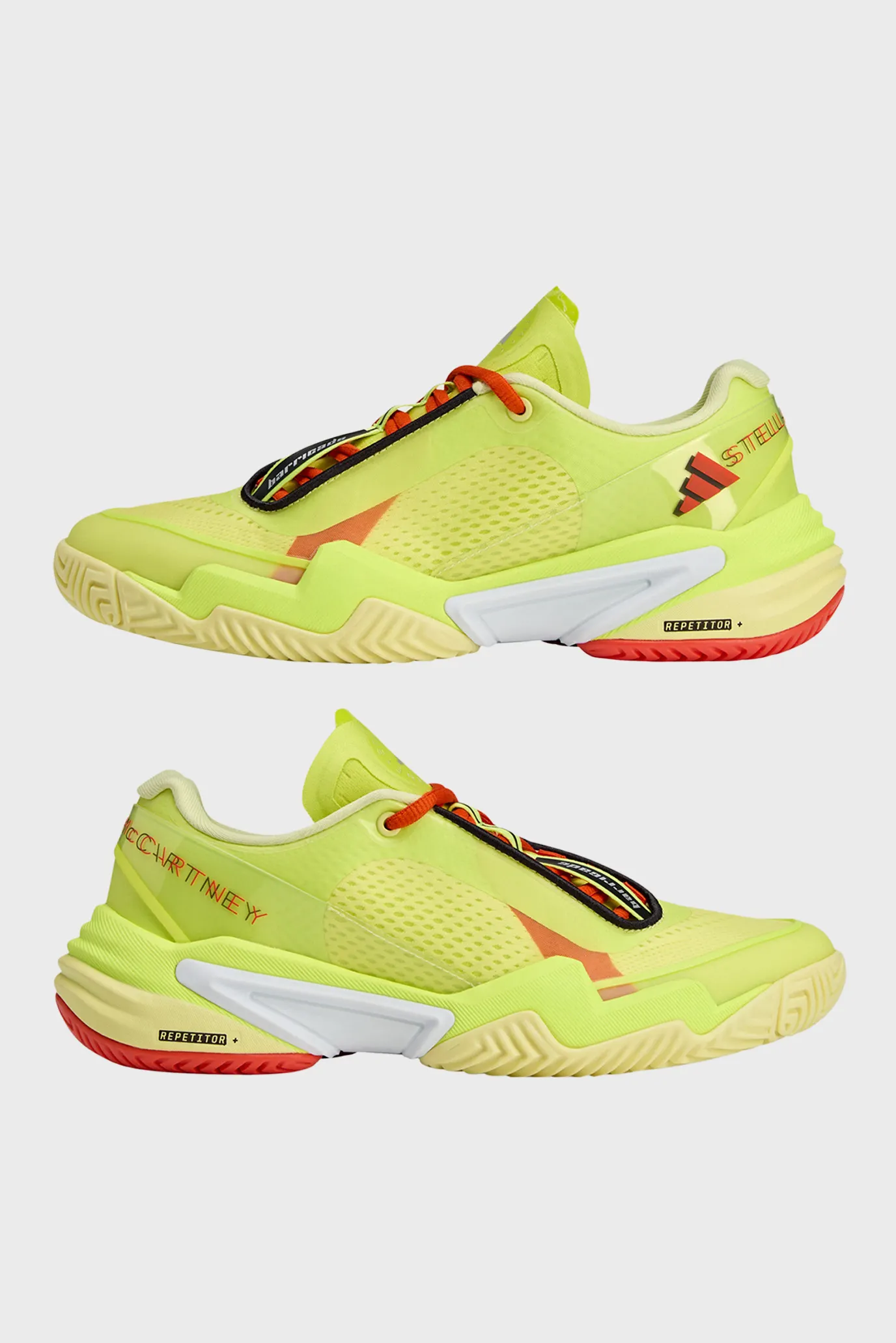 Женские салатовые кроссовки adidas By Stella McCartney Barricade 7