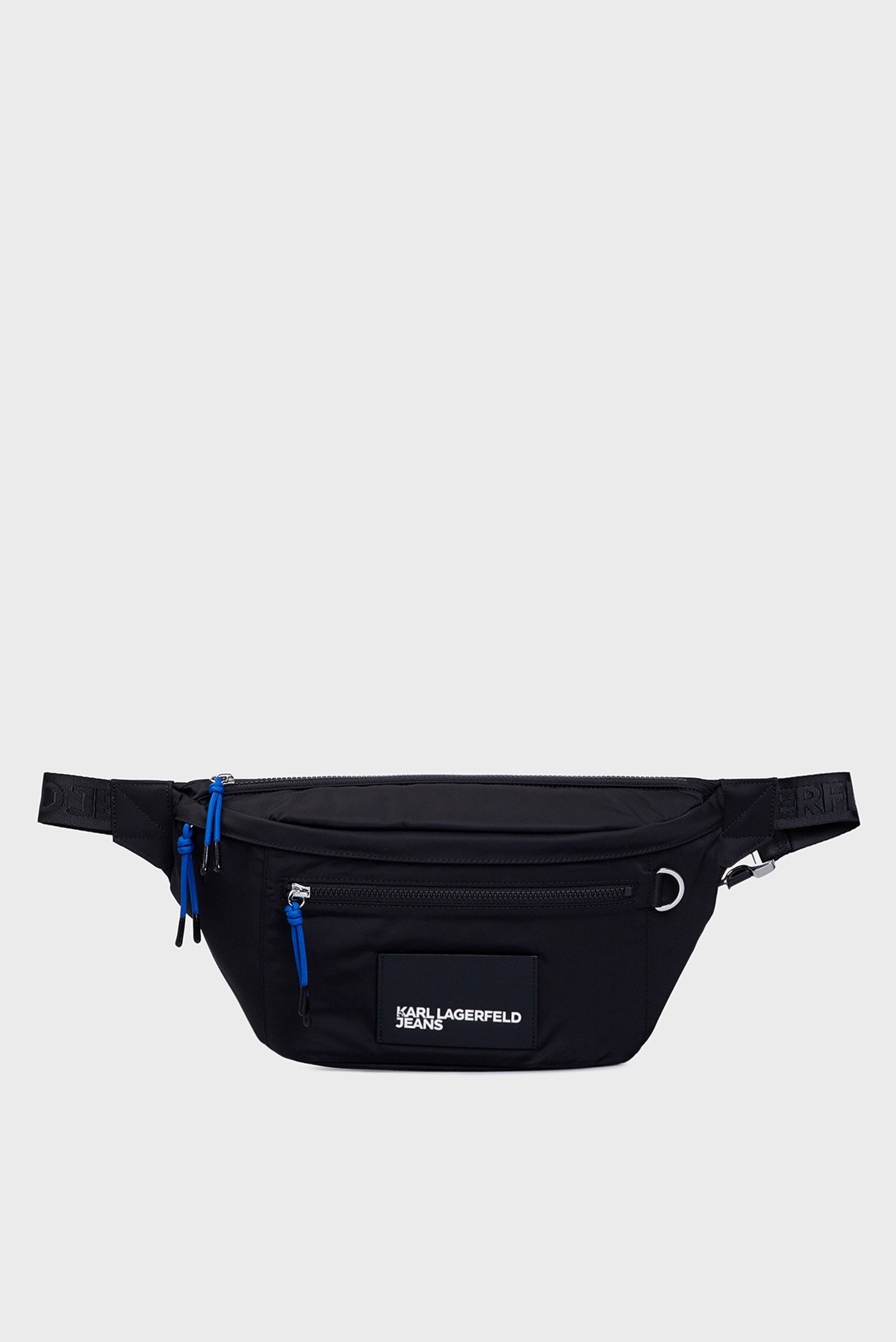 Мужская черная поясная сумка STREET NYLON XL BUMBAG 1