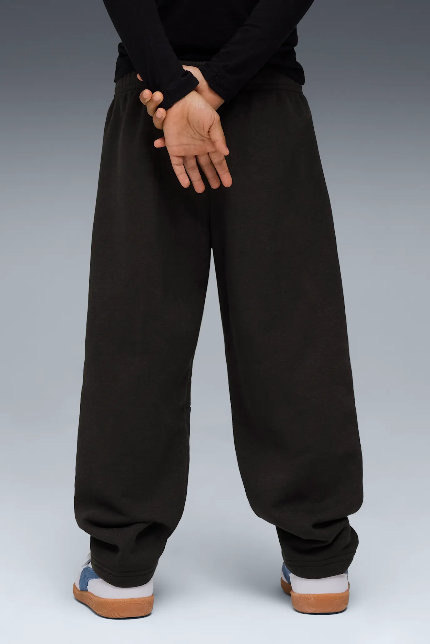 Детские черные спортивные брюки Moody Cat Sweatpants Kids 3