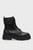 Женские черные кожаные ботинки LOVE 42