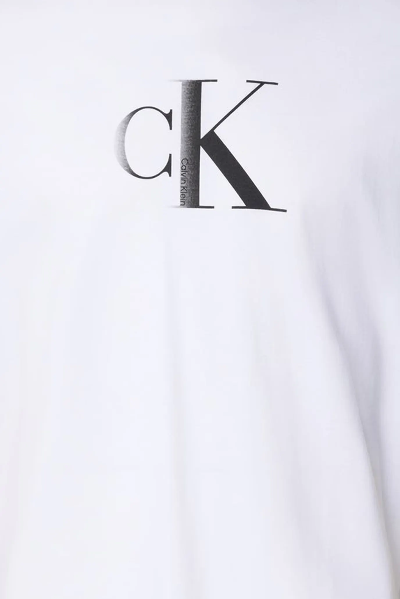 Мужская белая футболка SS CENTER MONOGRAM 2