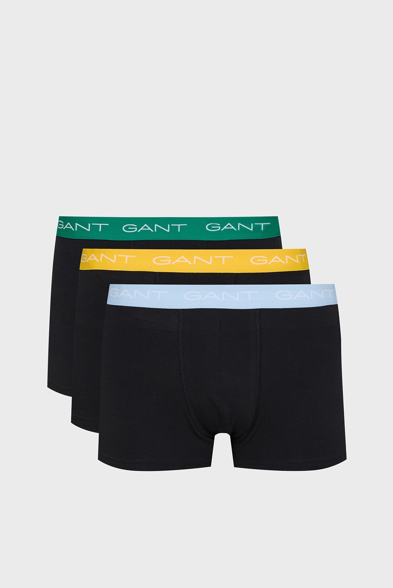 Мужские черные боксеры (3 шт) TRUNK 3 PACK Черный S Gant 902513003 Мужские черные боксеры (3 шт) TRUNK 3 PACK Черный S Gant 902513003