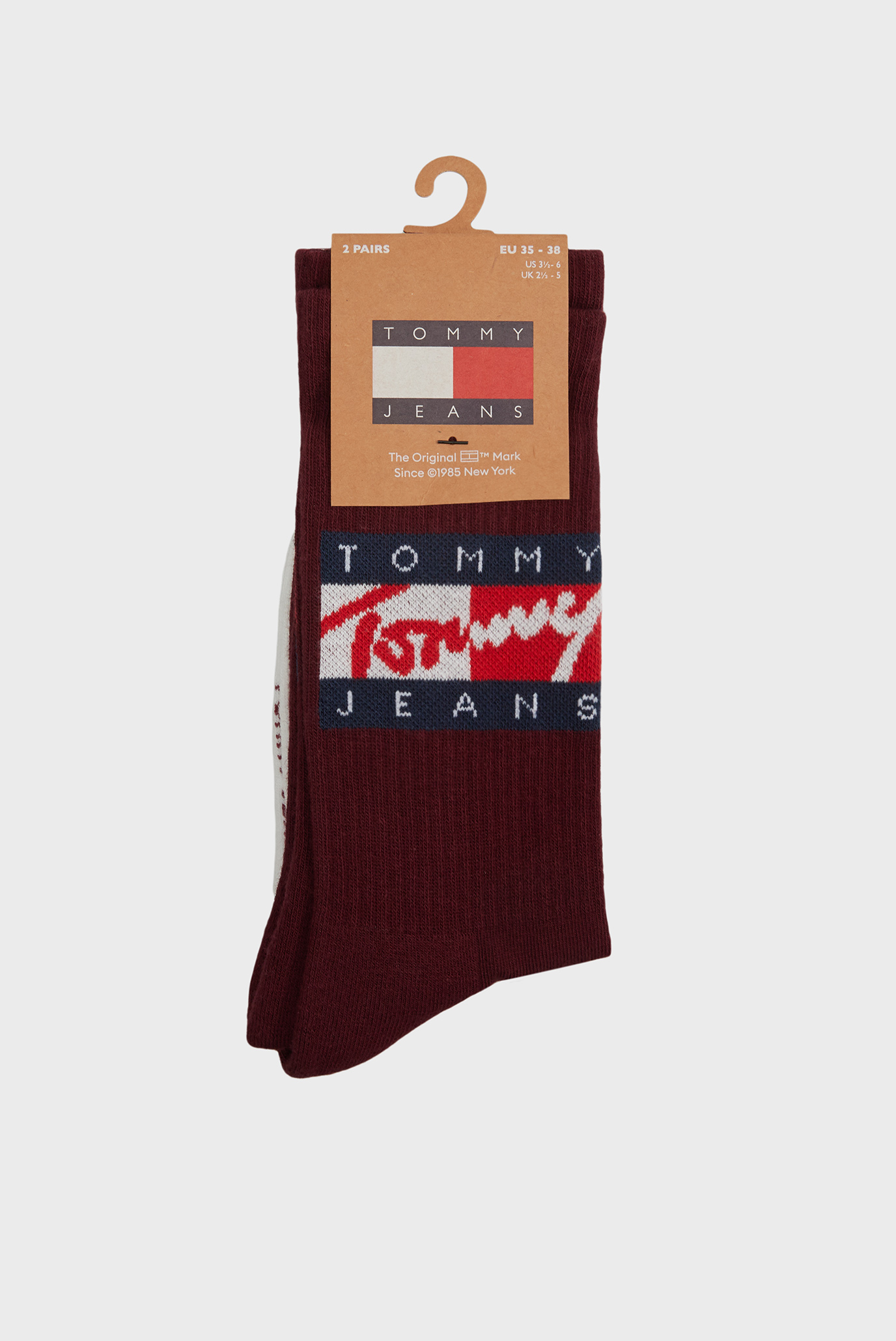 Носки (2 пары) TH UNI TJ SOCK 2P TOMMY FLAG 1