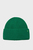 Женская зеленая шапка
